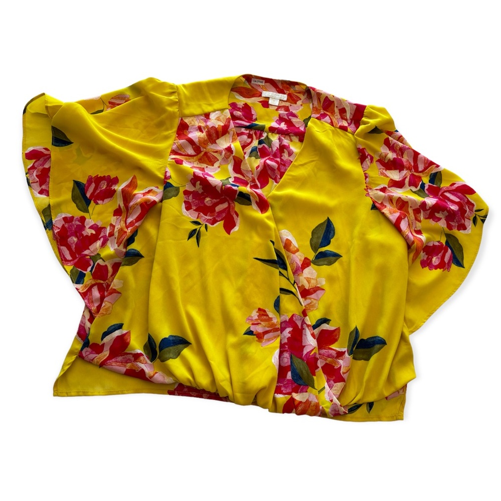 Finn & Grace chiffon bubble blouse